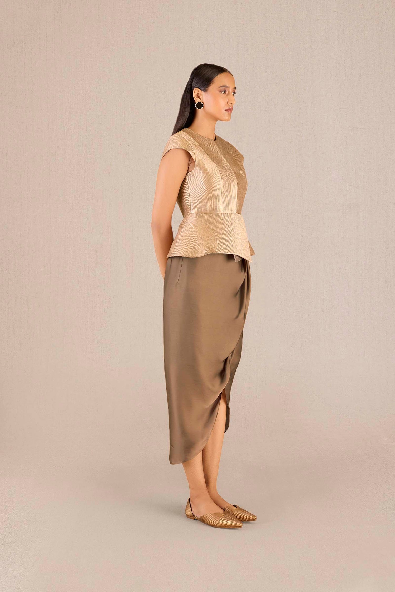 Brocade Abrah Jacket Set – Metallics