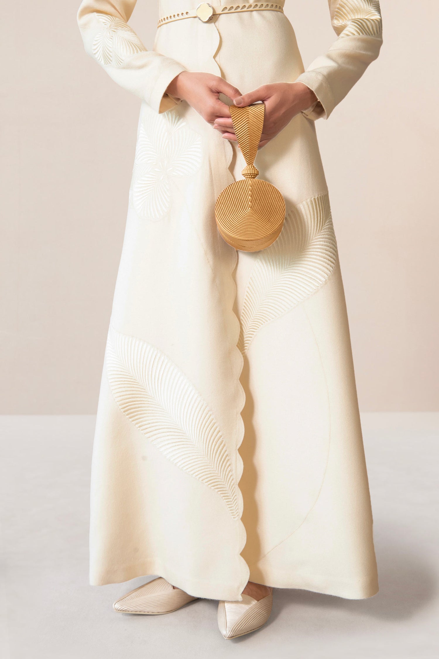 Faux Lether Reeza Wristlet Bag – Metallics