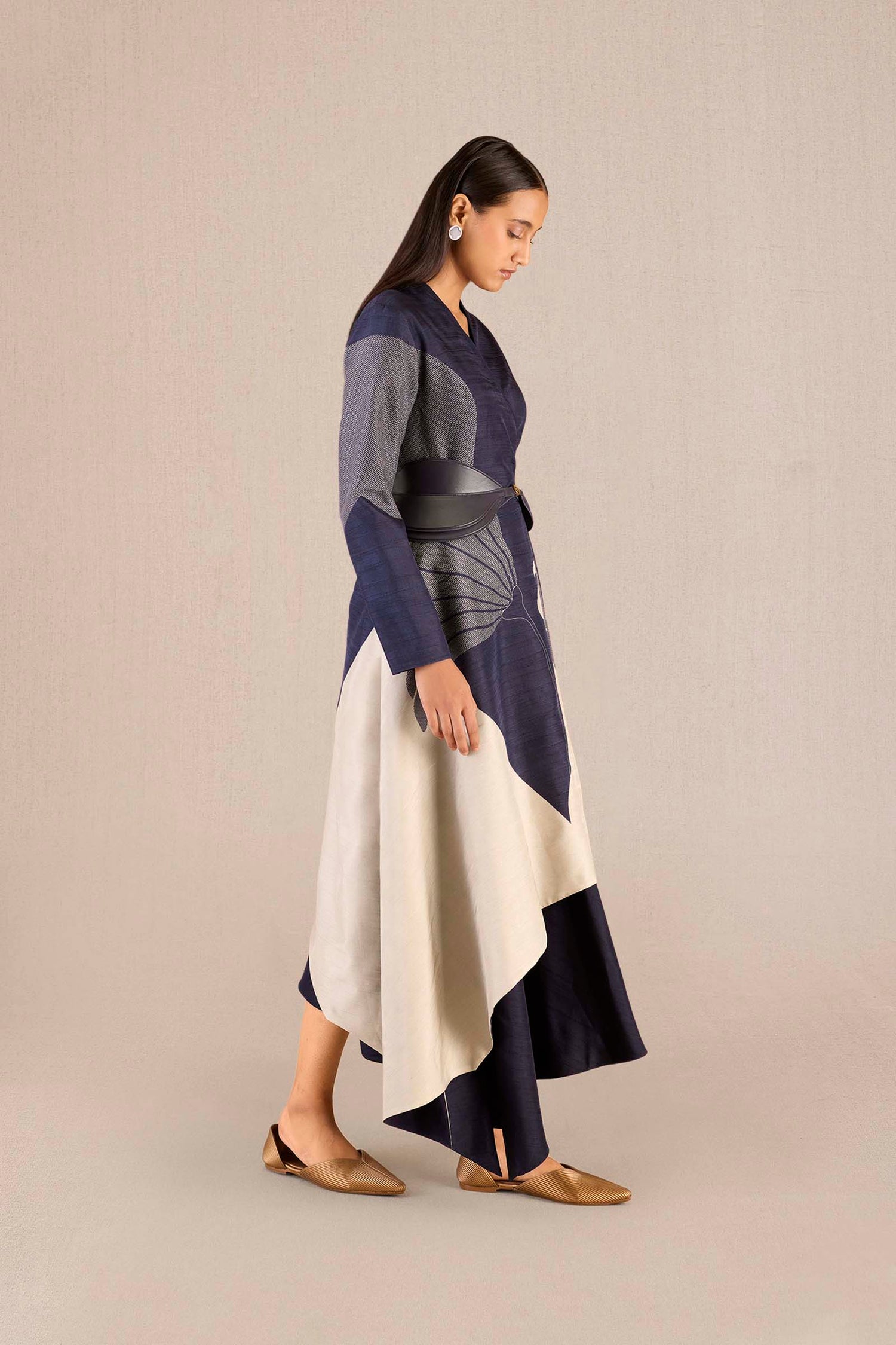 Silk Serena Jacket Set – Purple