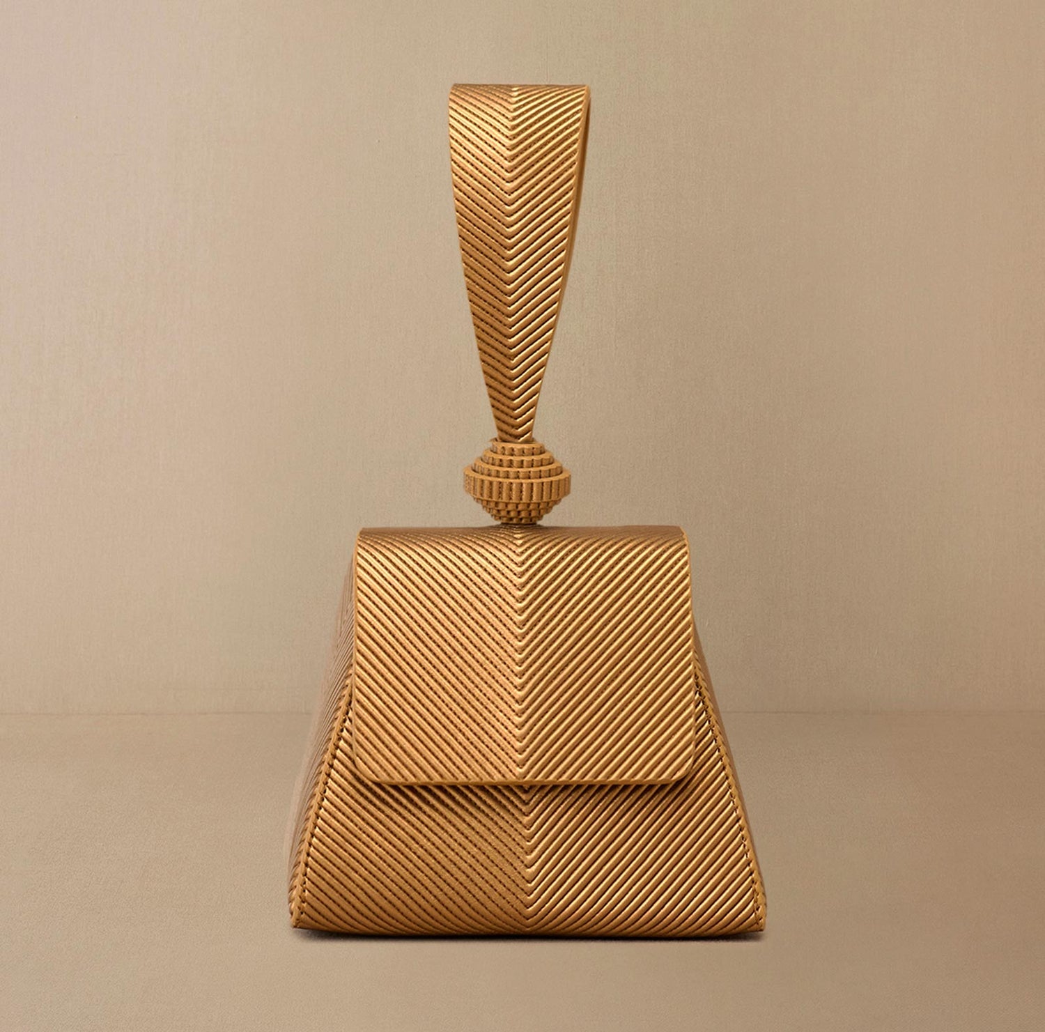 Faux Leather Aiday Wristlet – Metallics