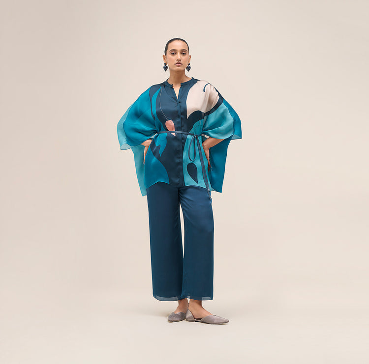 Miya Kaftan Shirt Set
