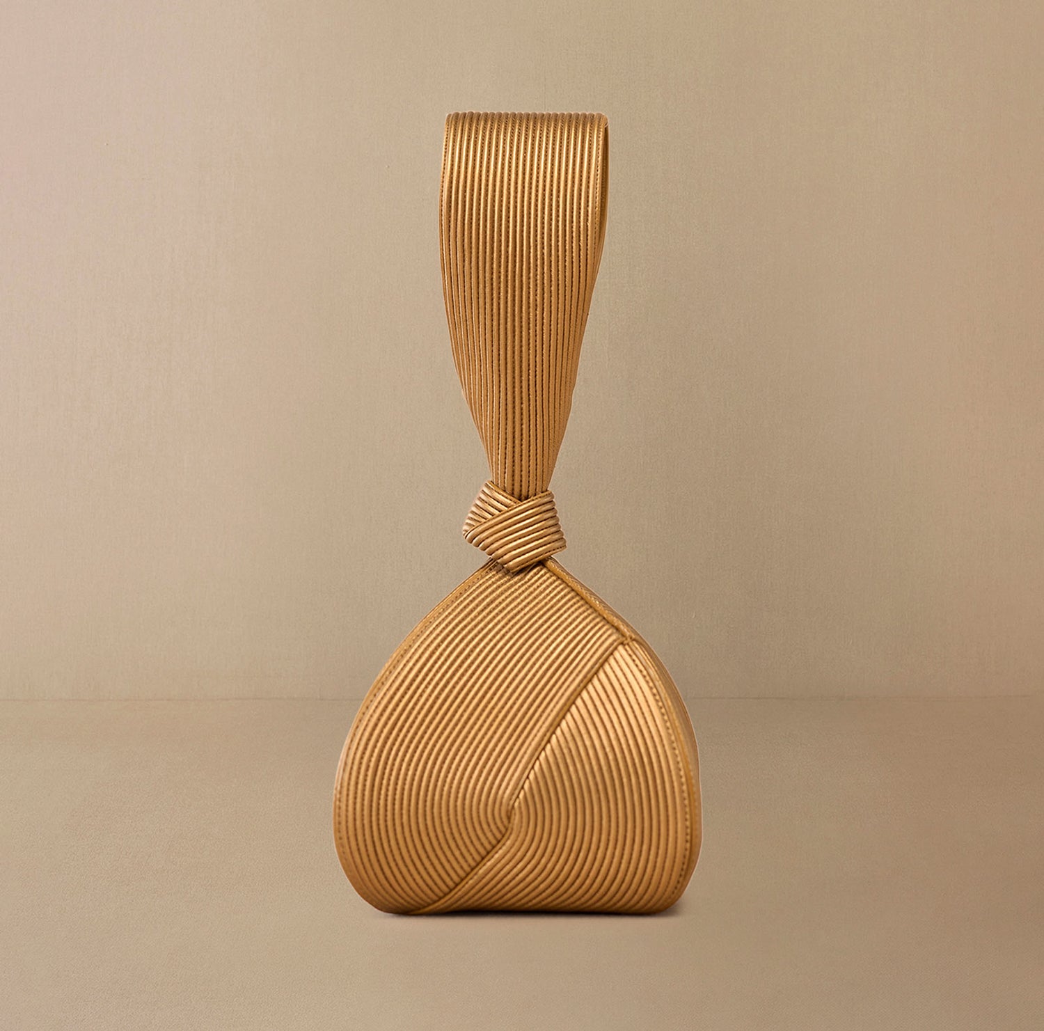 Faux Leather Nyx Wristlet – Metallics