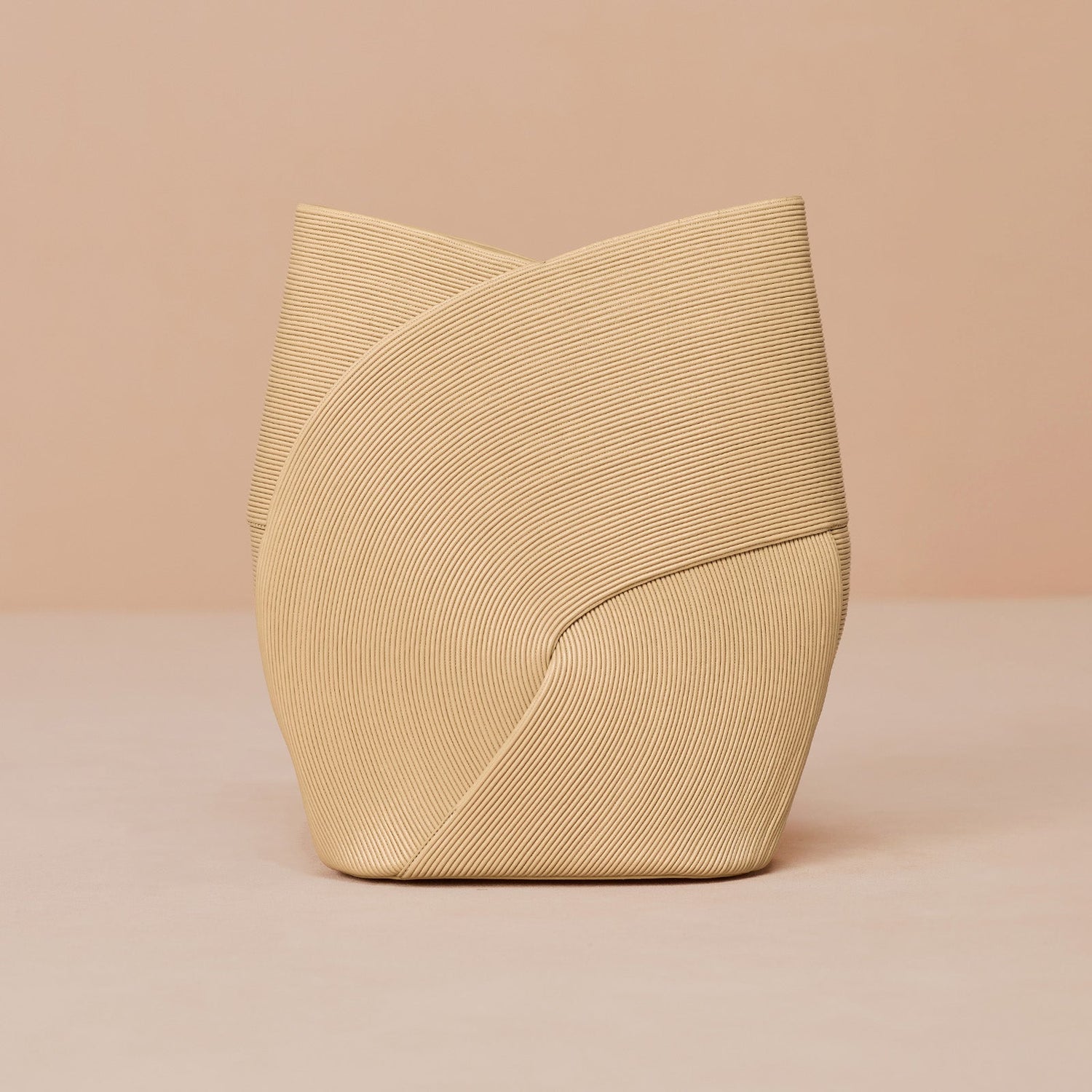 Faux Leather Ilian Shoulder Bag – Beige