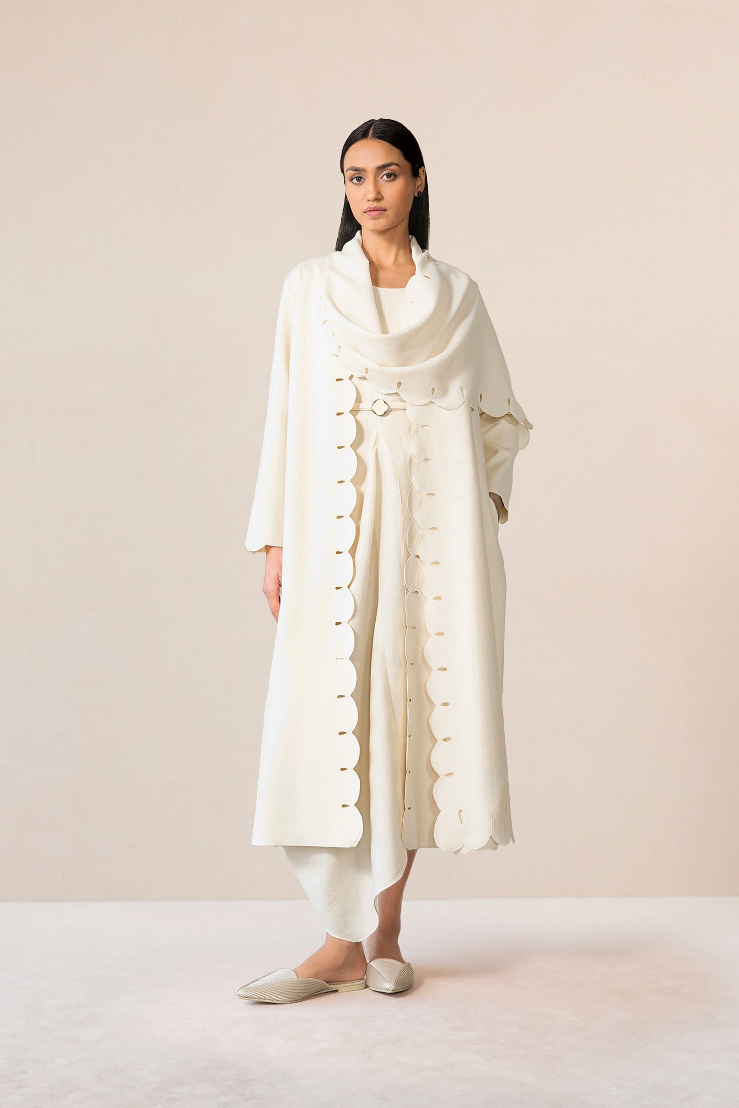 Wool Seba Jacket Set – Ivory
