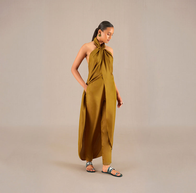 Ezra Dress Set - Camel