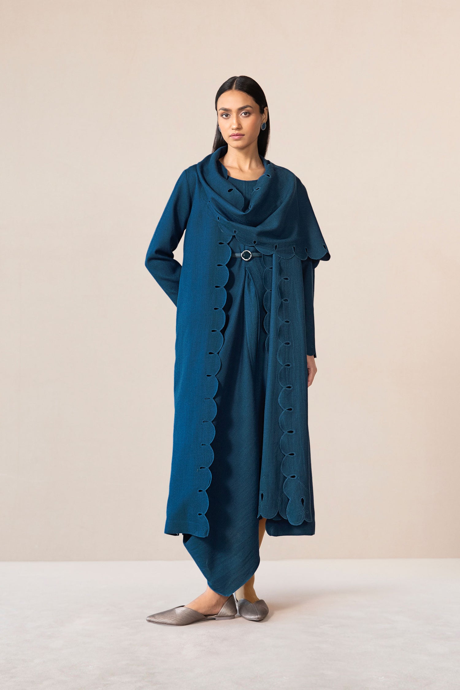 Wool Seba Jacket Set – Blue