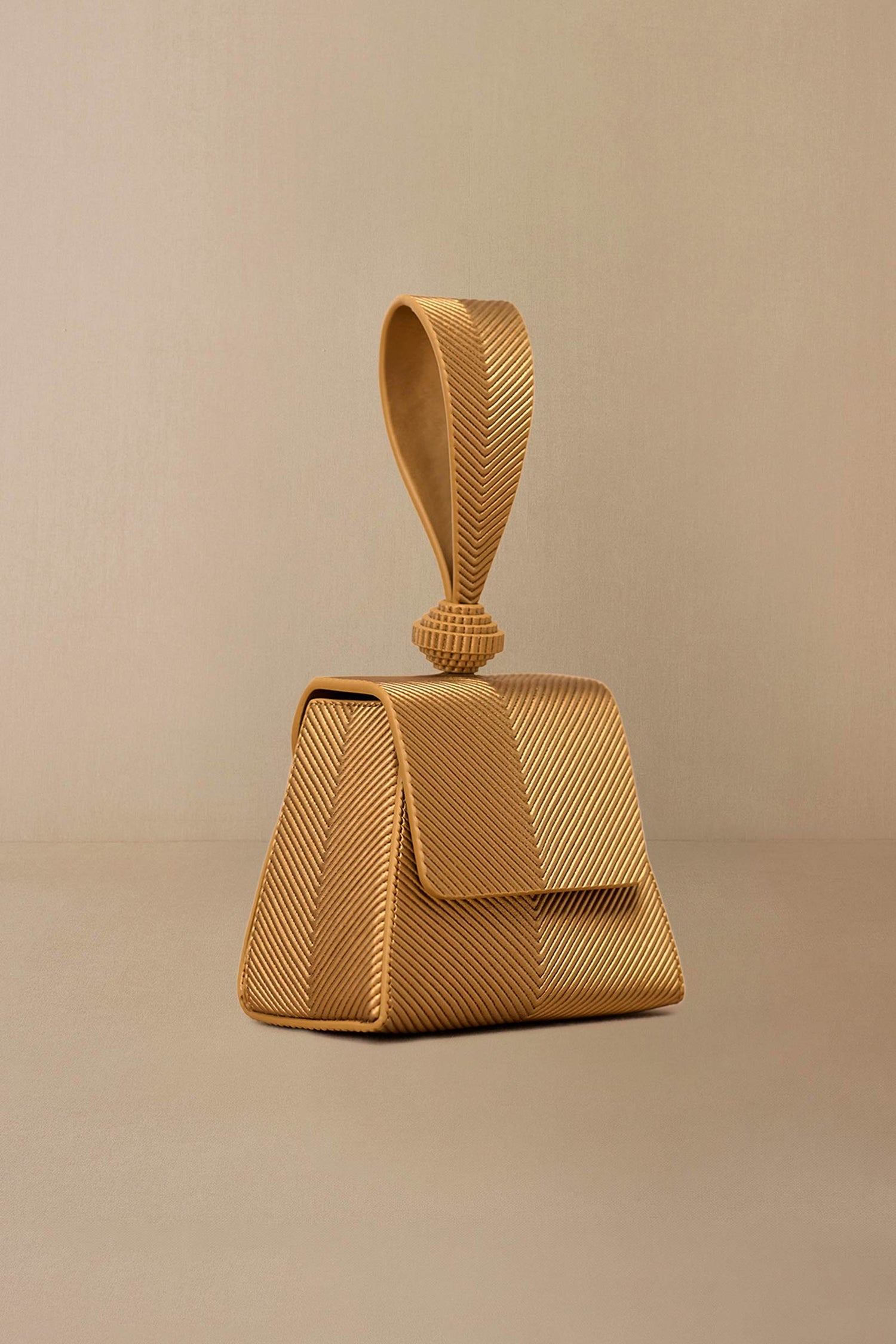 Faux Leather Aiday Wristlet – Metallics