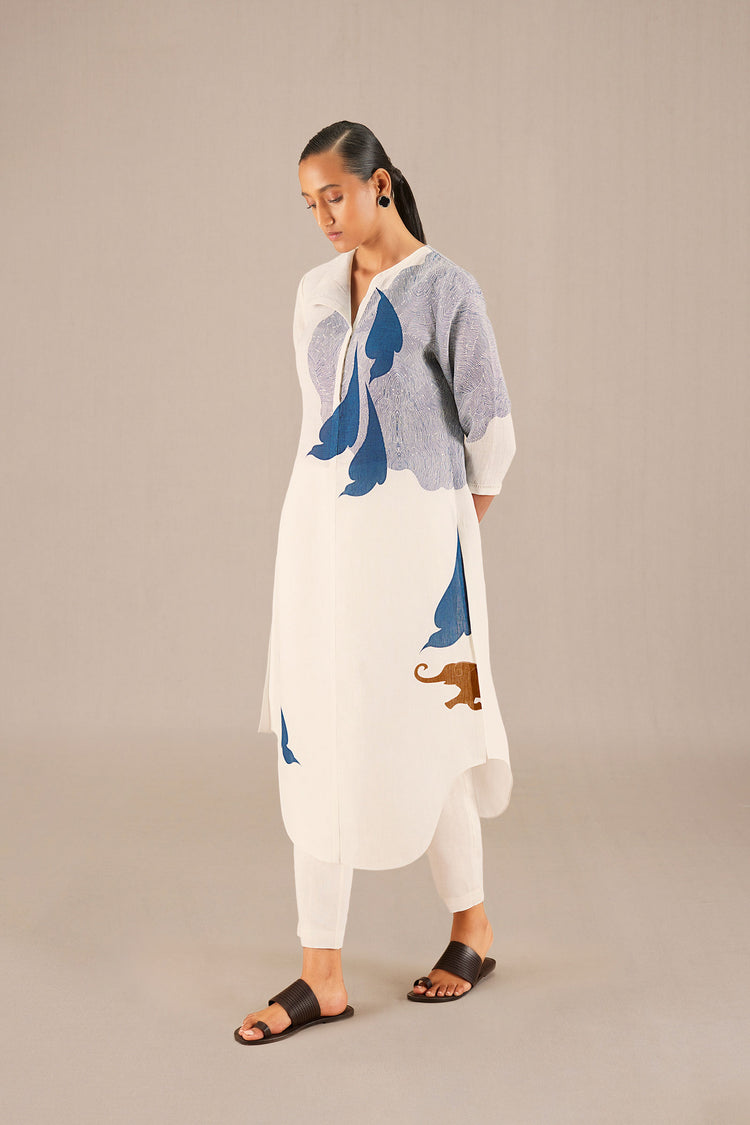 Alana Tunic Set - Ivory