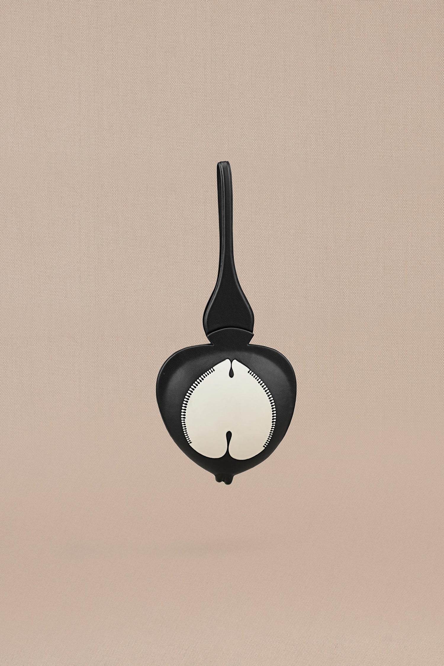 Faux Leather Raahat Top Handle Bag – Black