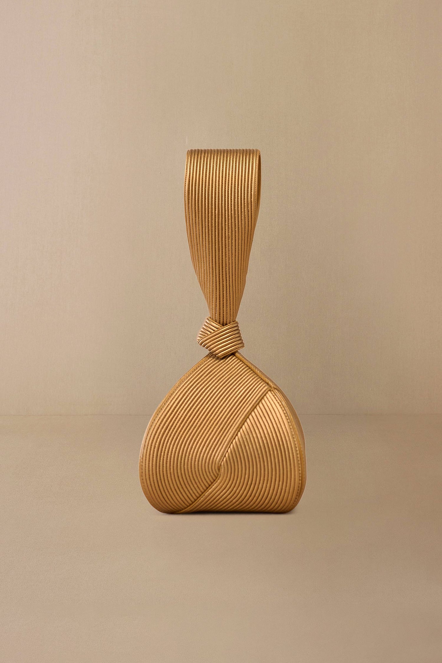 Faux Leather Nyx Wristlet – Metallics