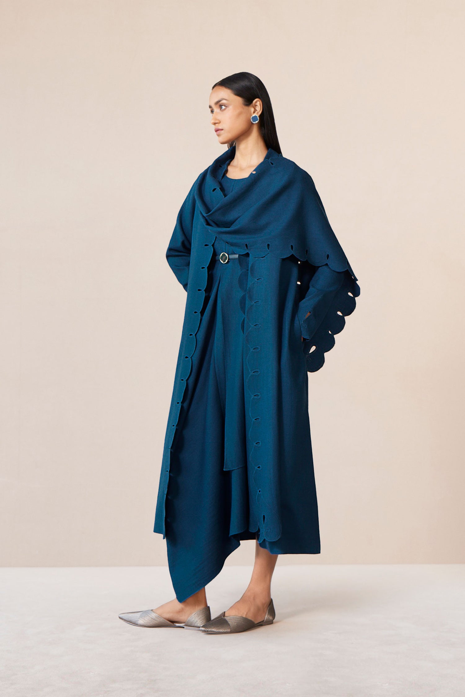 Wool Seba Jacket Set – Blue