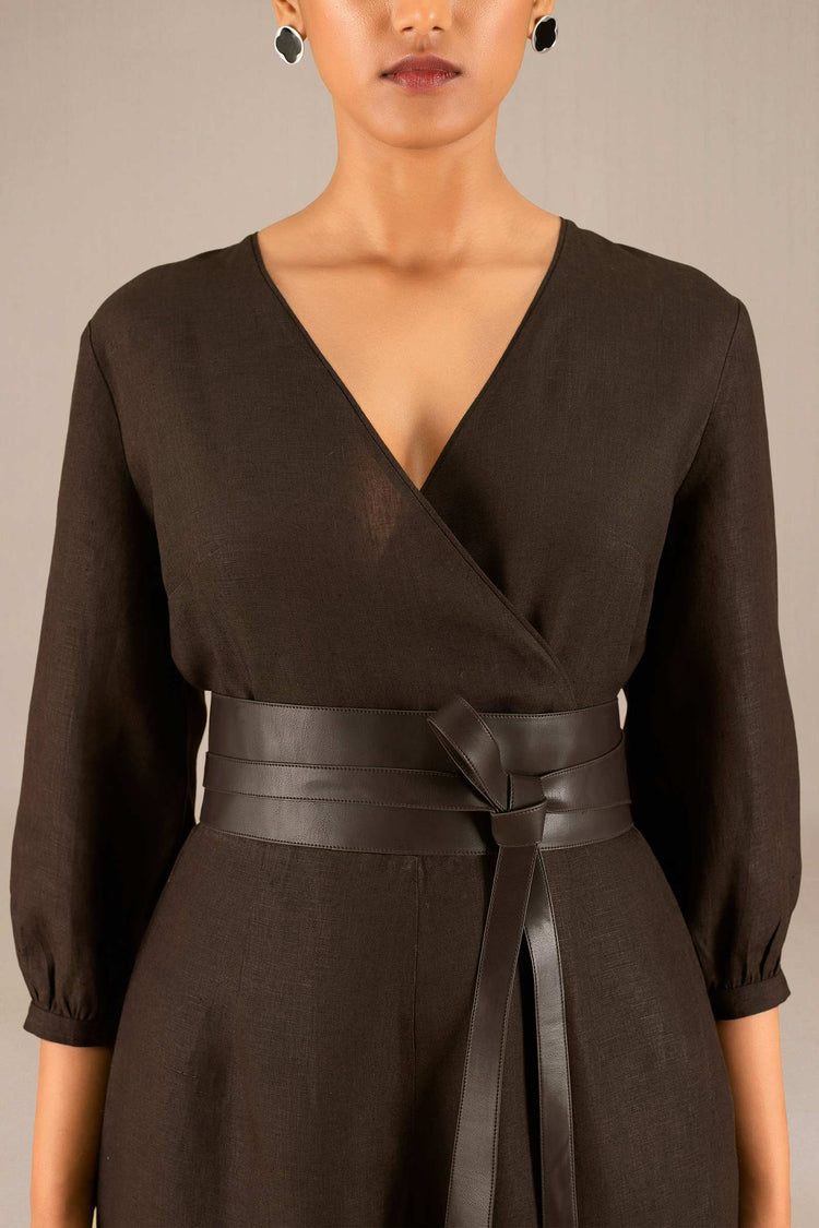Alfa Jumpsuit - Dark Brown