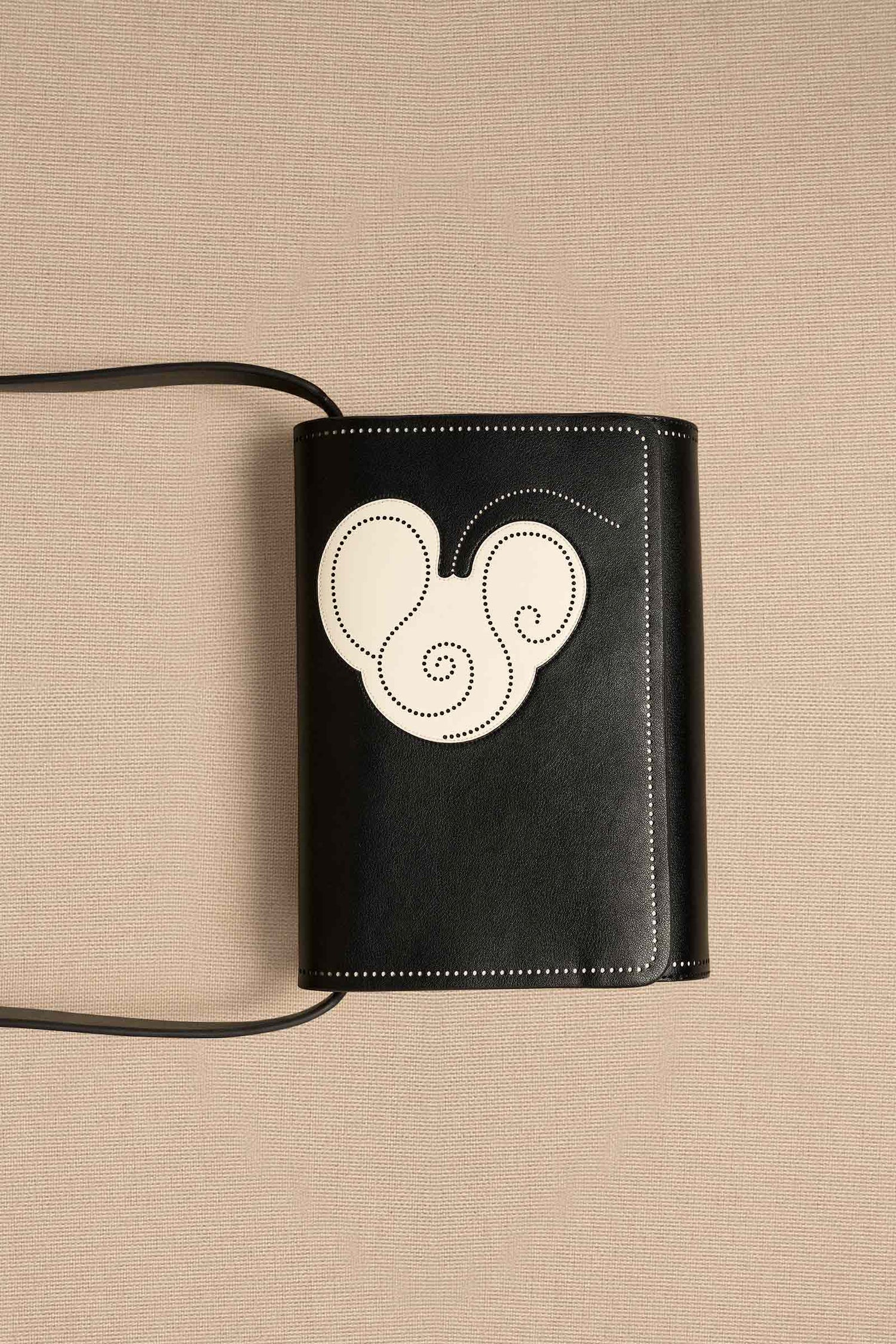 Faux Lether Dilona Sling Bag – Black