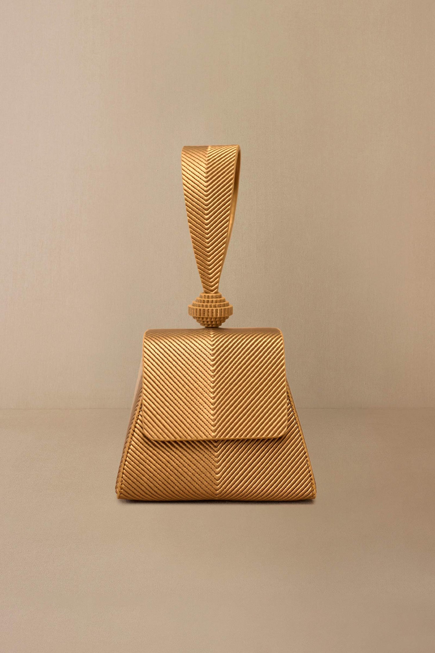 Faux Leather Aiday Wristlet – Metallics