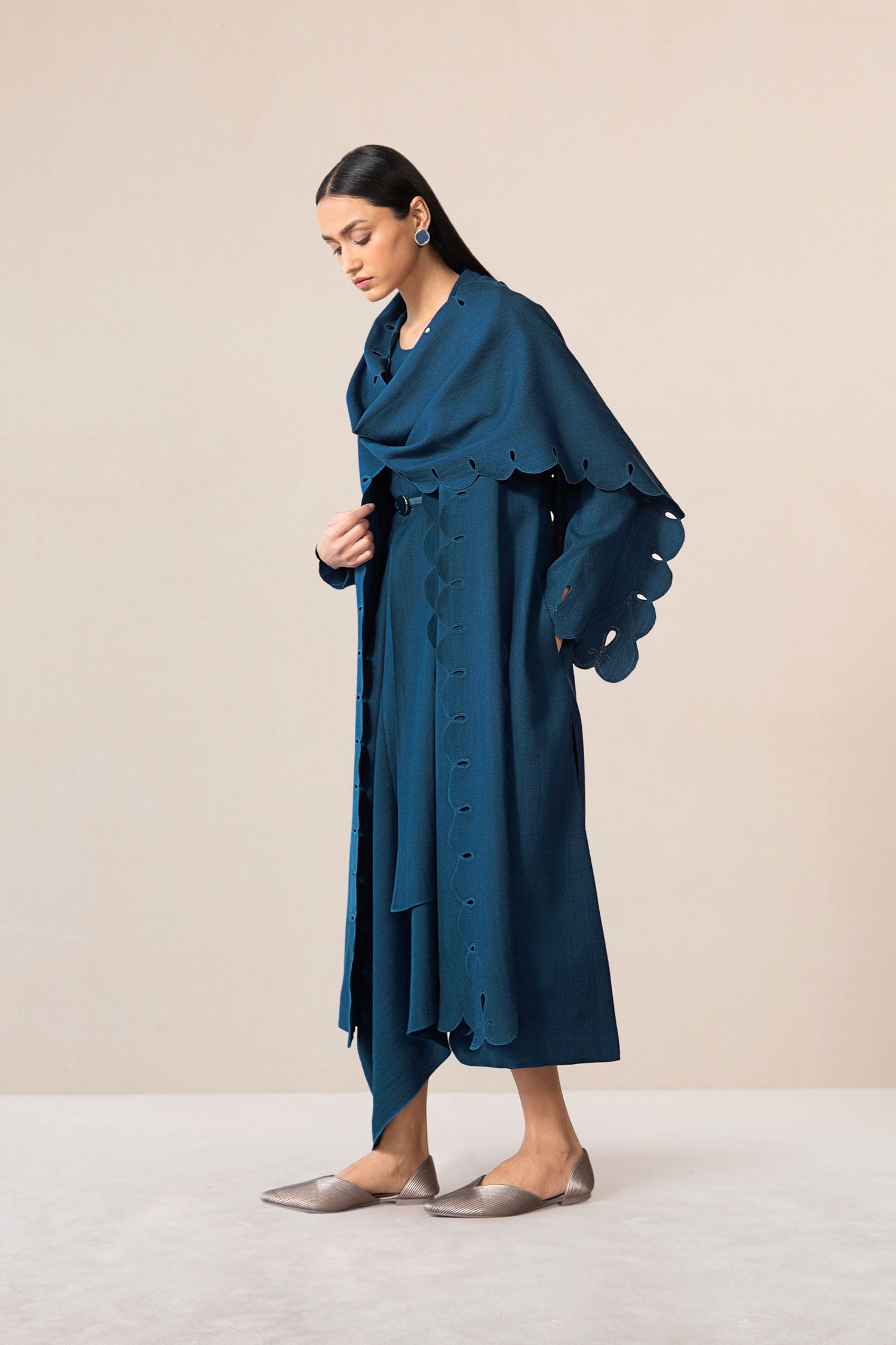 Wool Seba Jacket Set – Blue