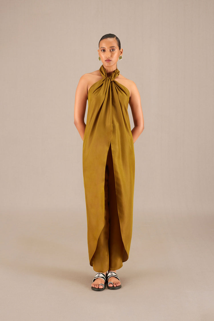 Ezra Dress Set - Camel