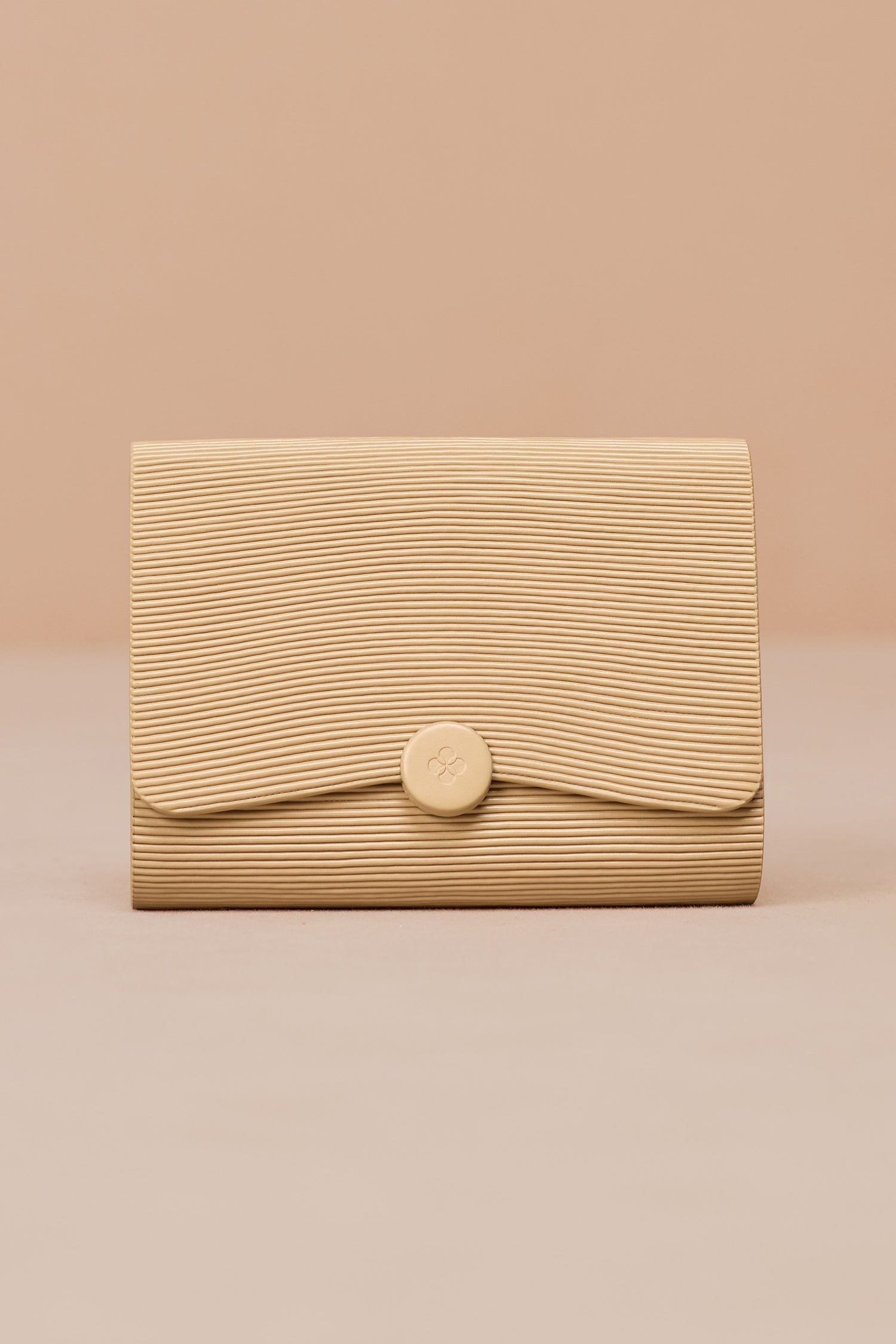 Faux Leather Nevue Sling Bag – Beige