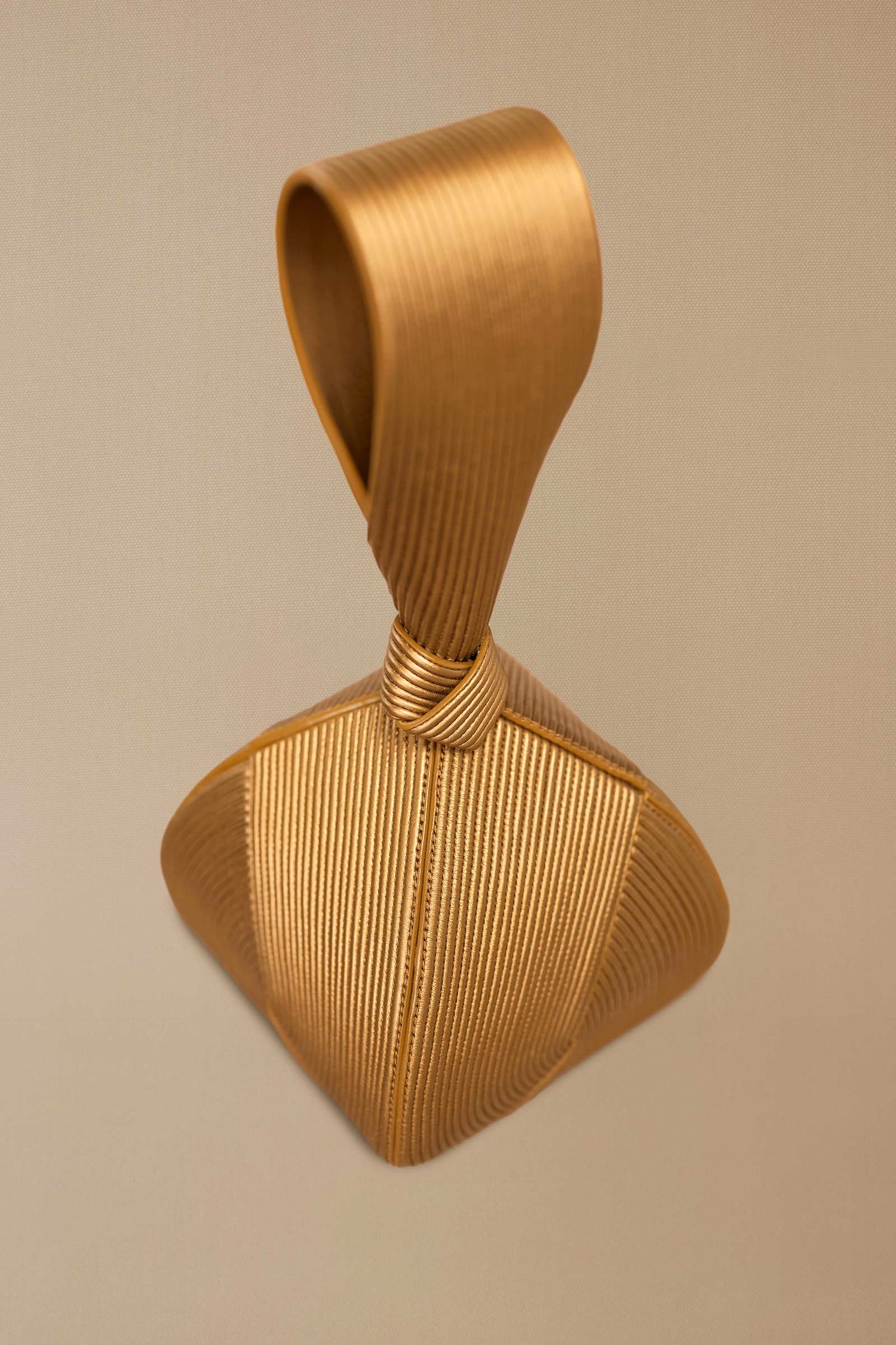 Faux Leather Nyx Wristlet – Metallics