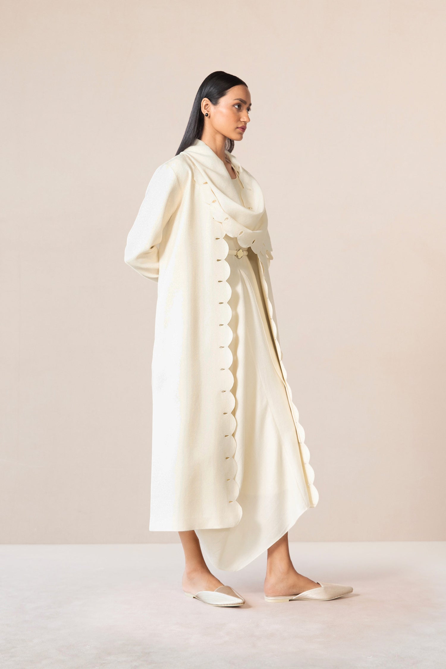 Wool Seba Jacket Set – Ivory
