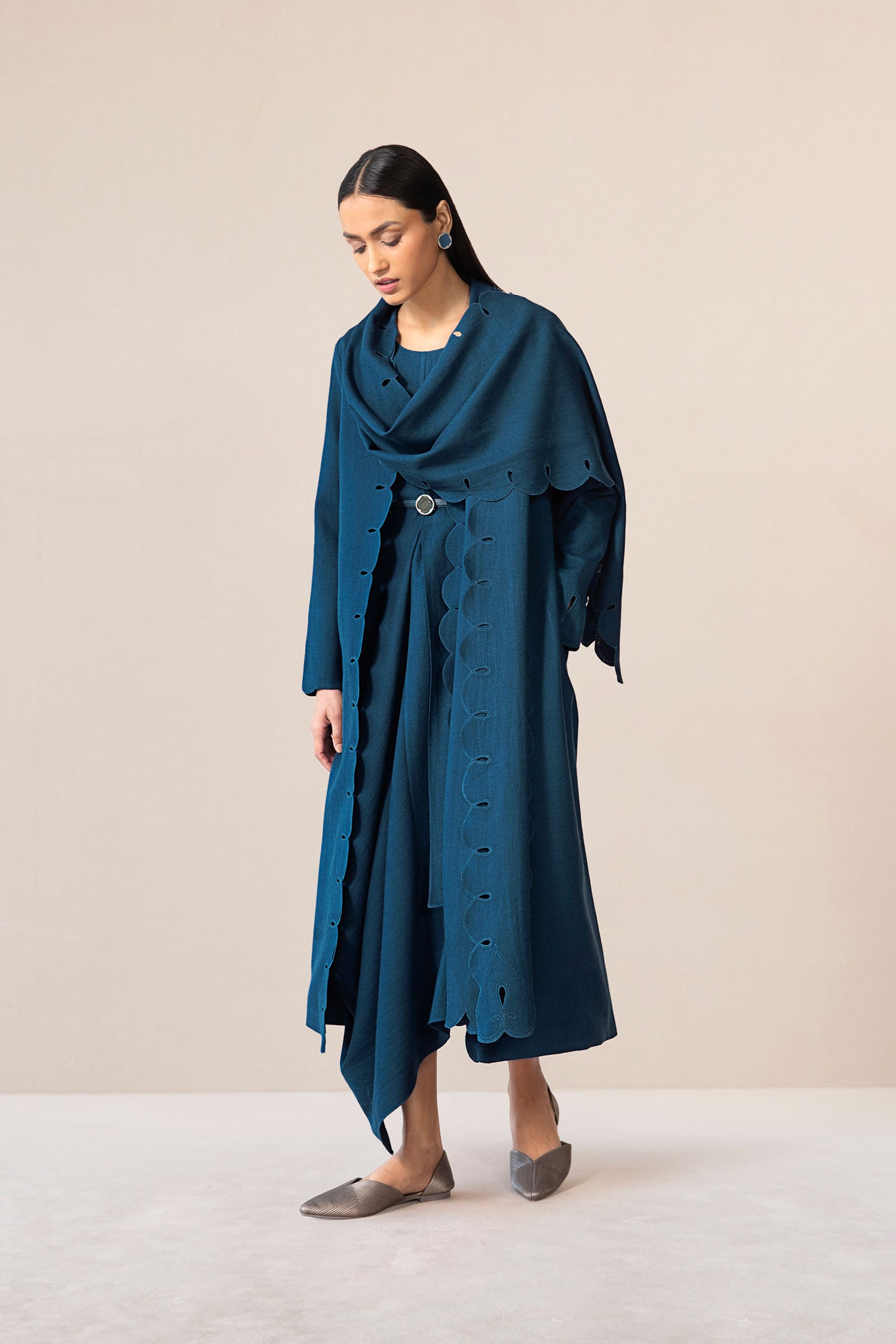 Wool Seba Jacket Set – Blue