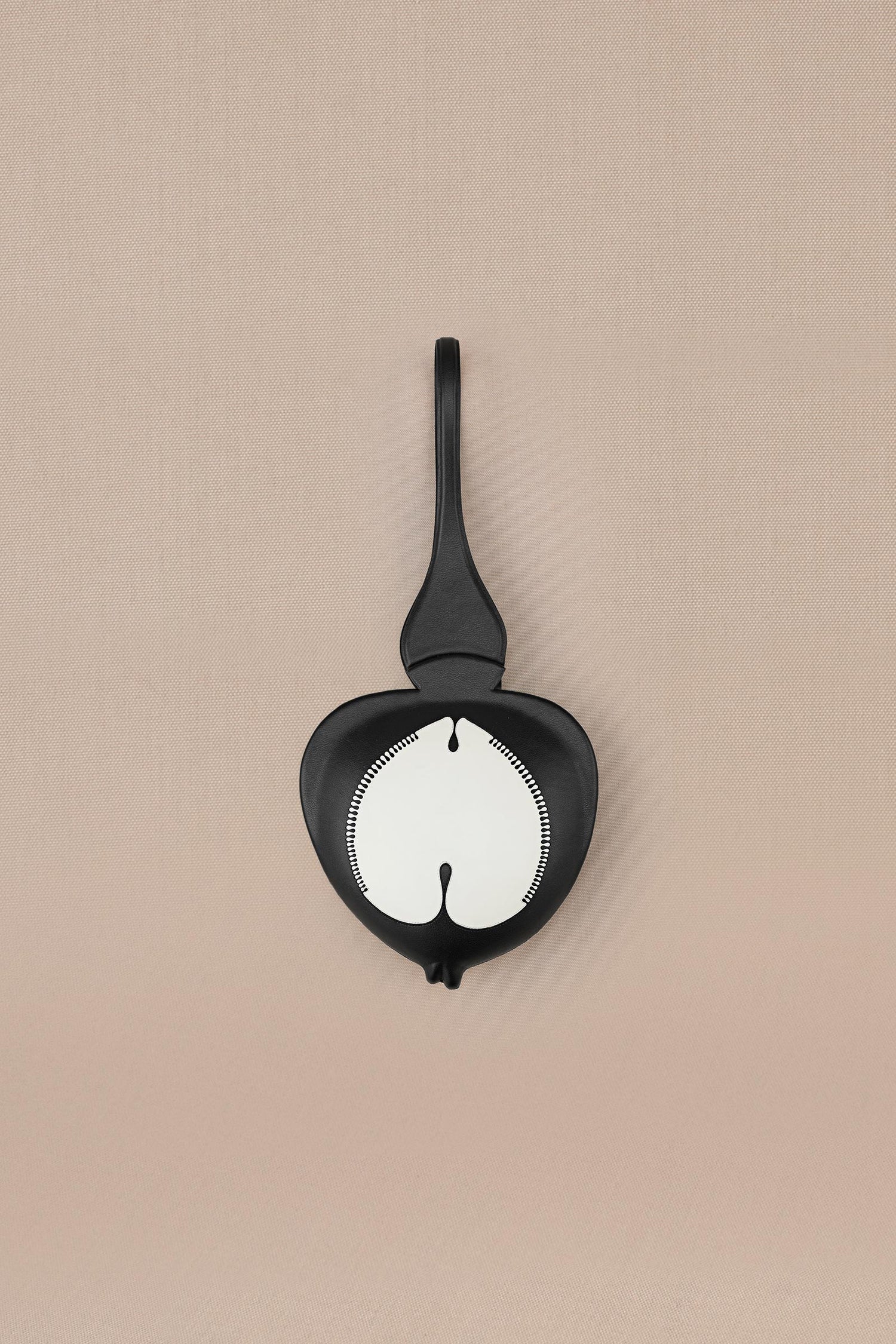 Faux Leather Raahat Top Handle Bag – Black