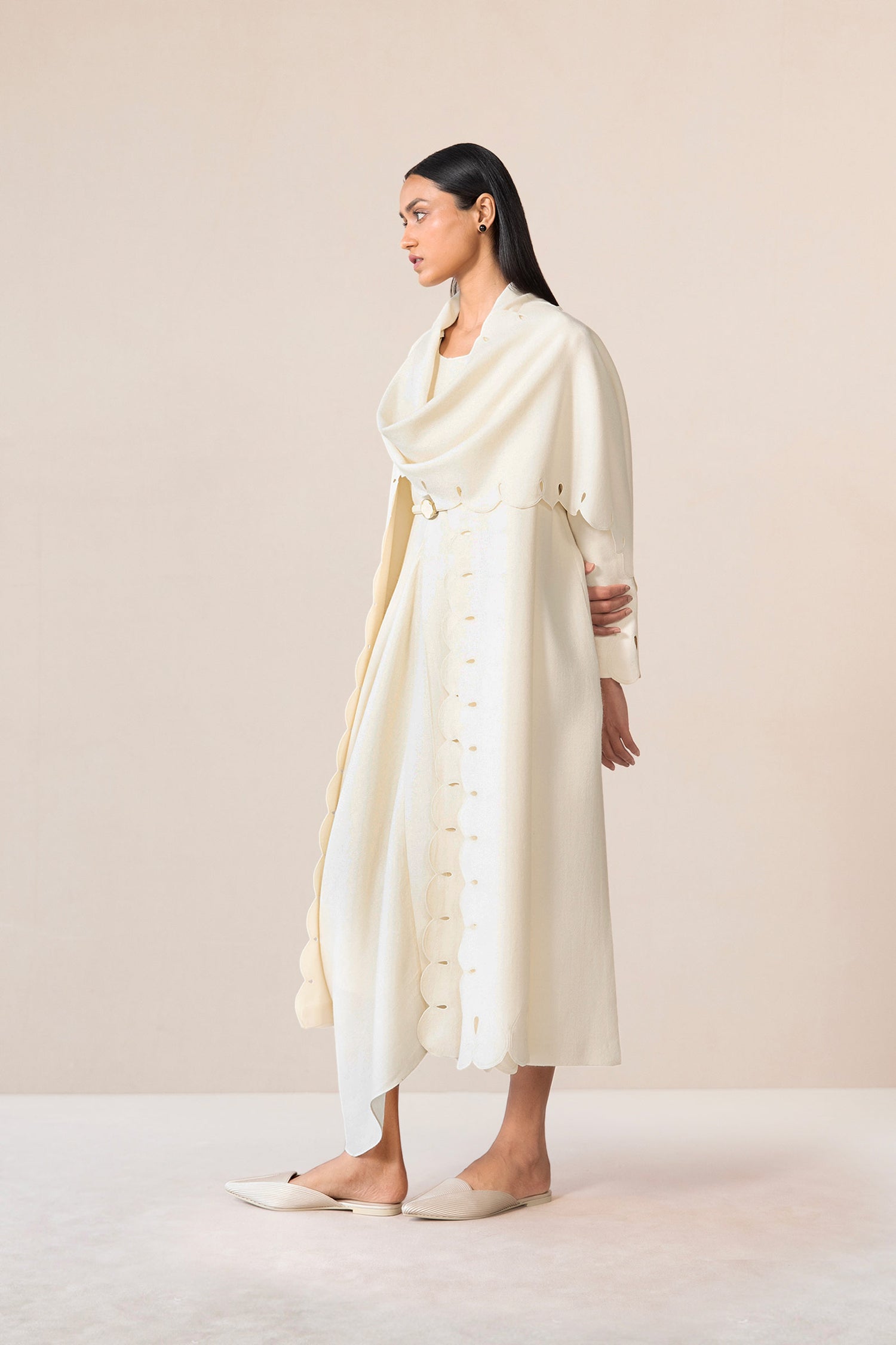 Wool Seba Jacket Set – Ivory