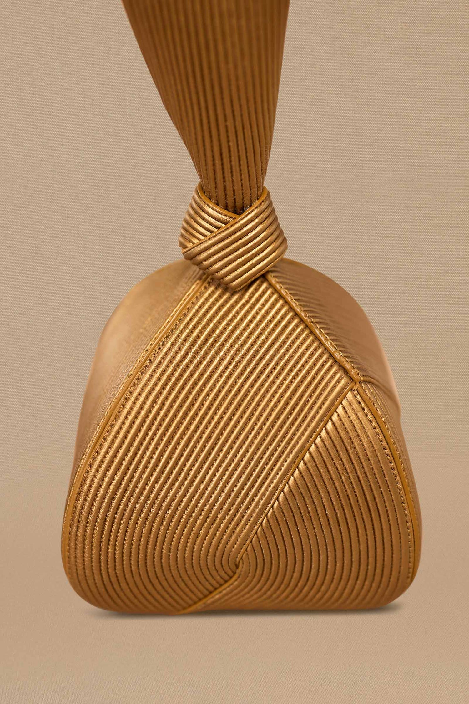 Faux Leather Nyx Wristlet – Metallics