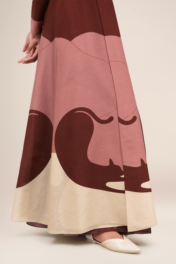 Ghubar Abaya Set