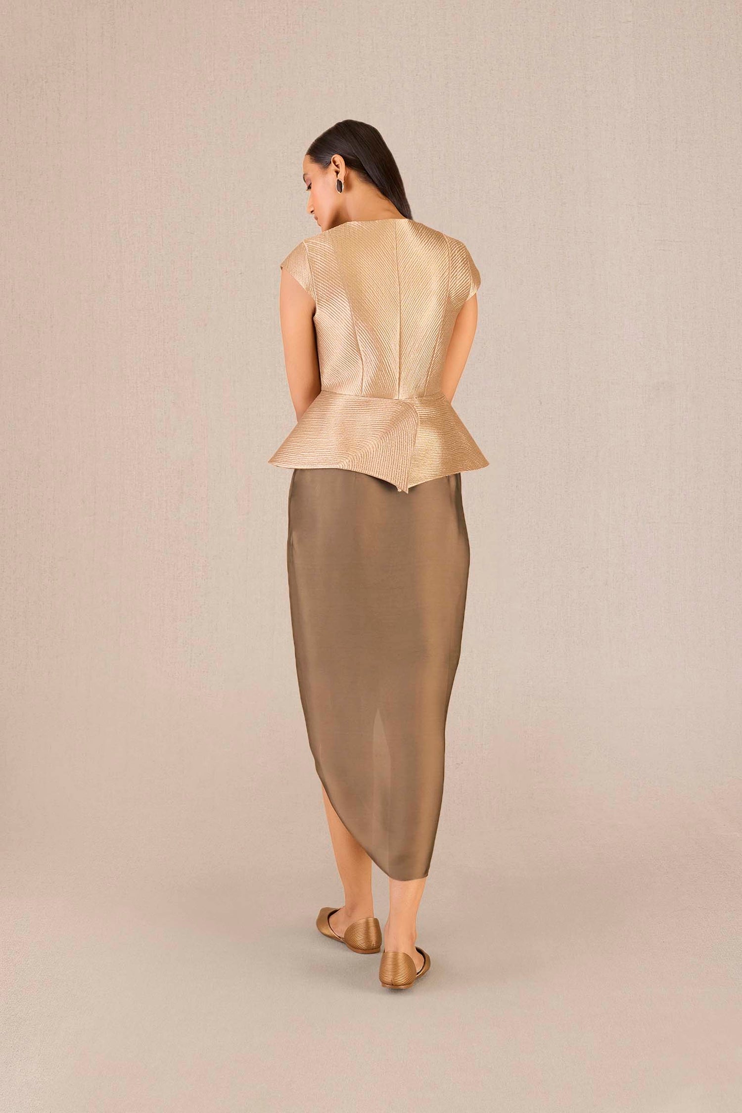 Brocade Abrah Jacket Set – Metallics