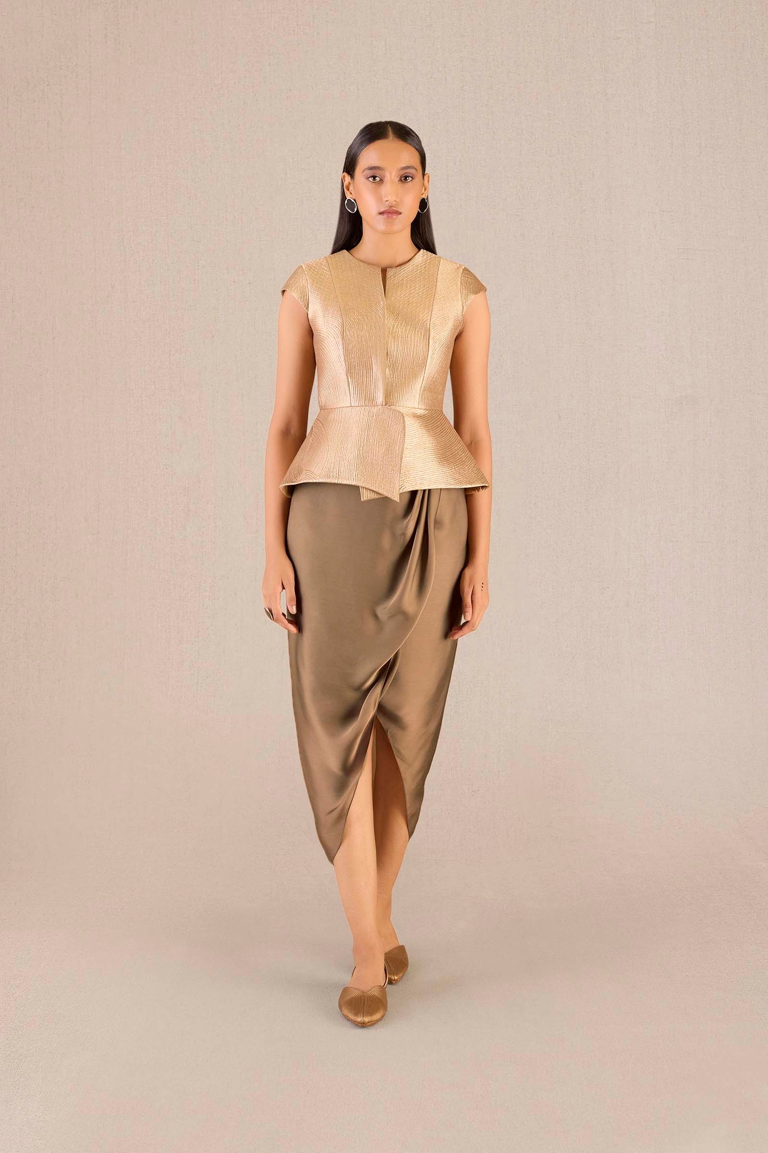 Brocade Abrah Jacket Set – Metallics