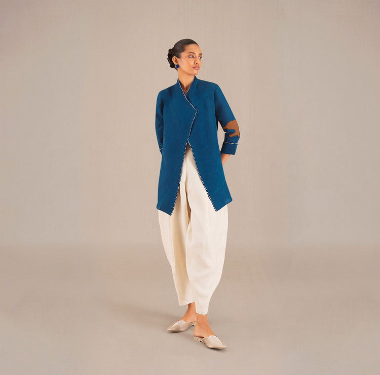 Firuzeh Jacket Set - Teal