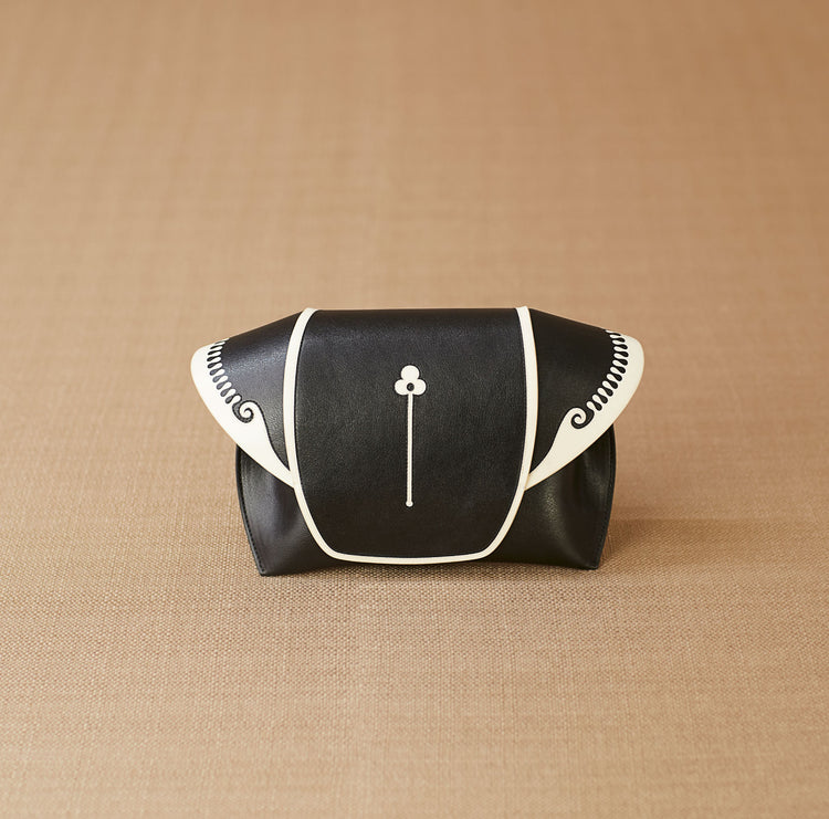 Amina clutch - Black