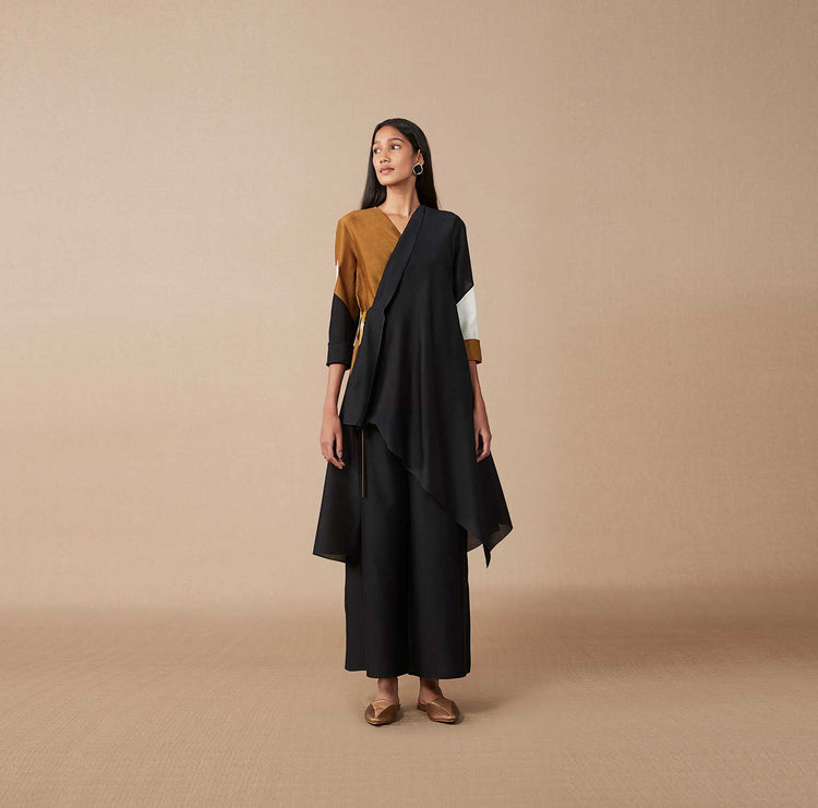 Naaila Wrap Tunic Set