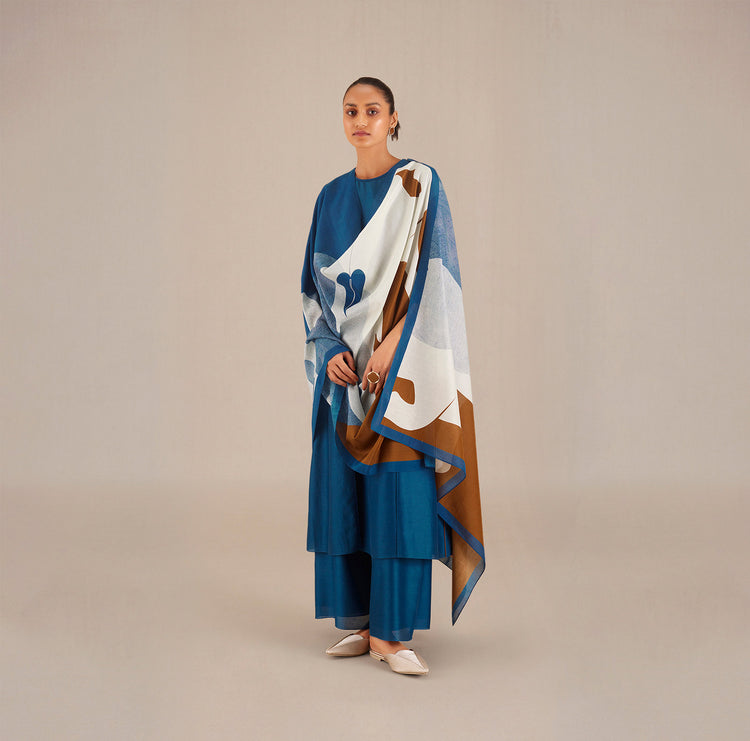 Akira Kurta Set - Teal