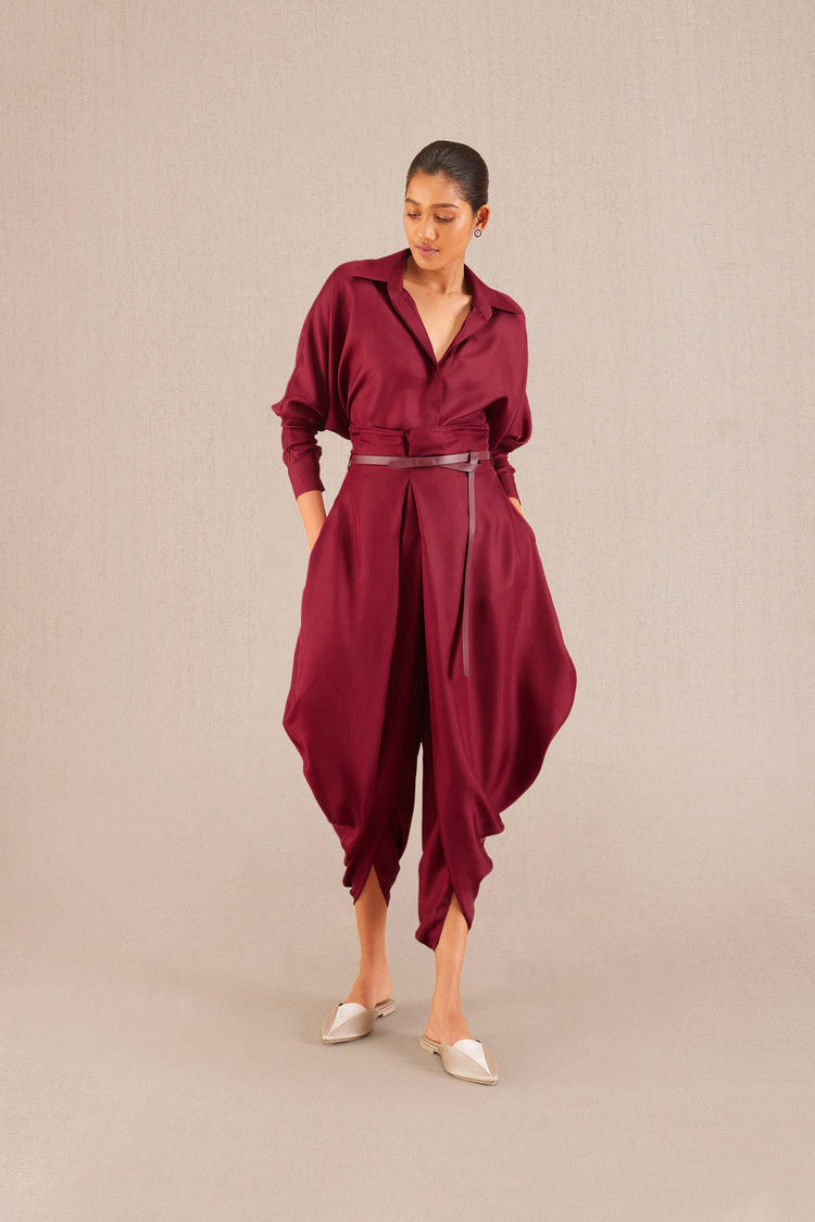 Mehr Co-ord Set - Wine