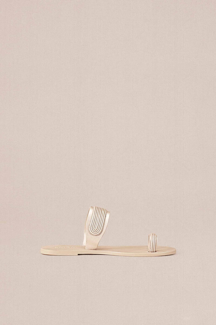 Renya Slip Ons - Metallic Pearl