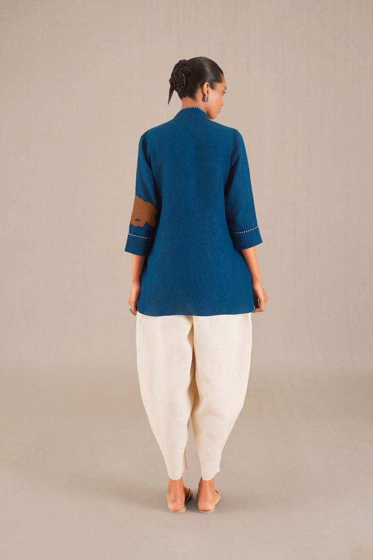 Firuzeh Jacket Set - Teal