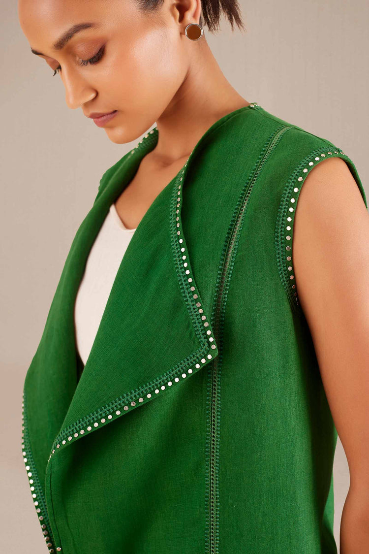 Fluer Jacket set - Green