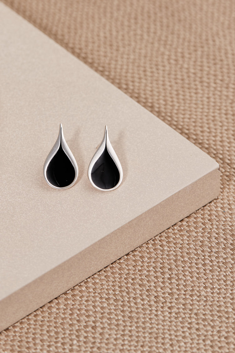 Indira Earrings - Black
