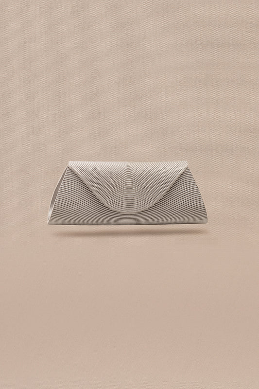 Faux Leather Reba Clutch – Metallics