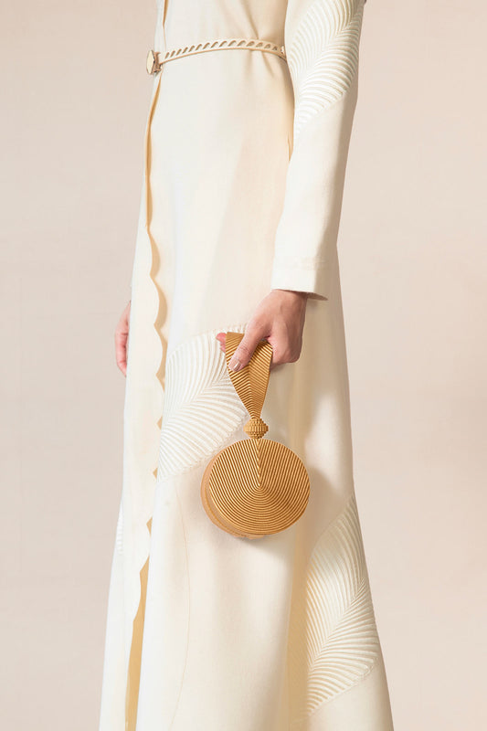 Faux Lether Reeza Wristlet Bag – Metallics