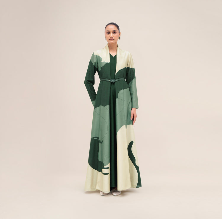 Ghubar Abaya Set