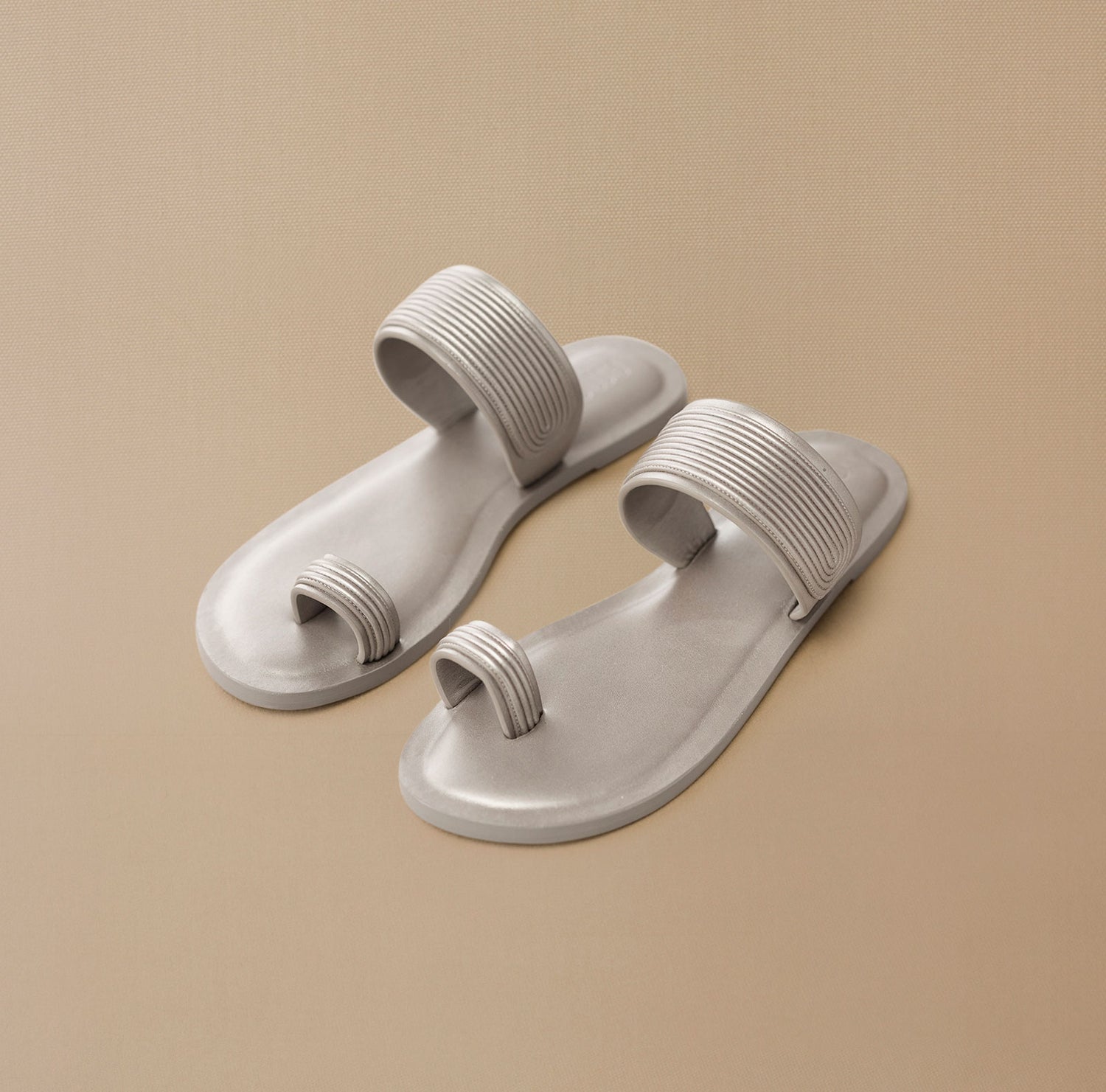  Faux Leather Renya Slip Ons – Metallics