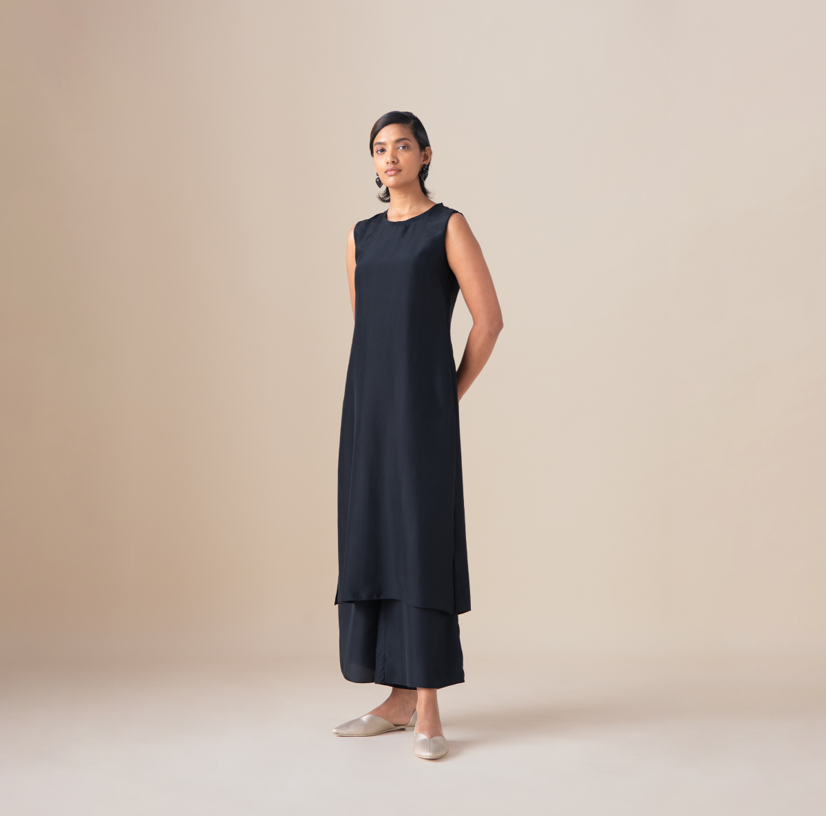  Habutai Mazira Inner & Pant – Black