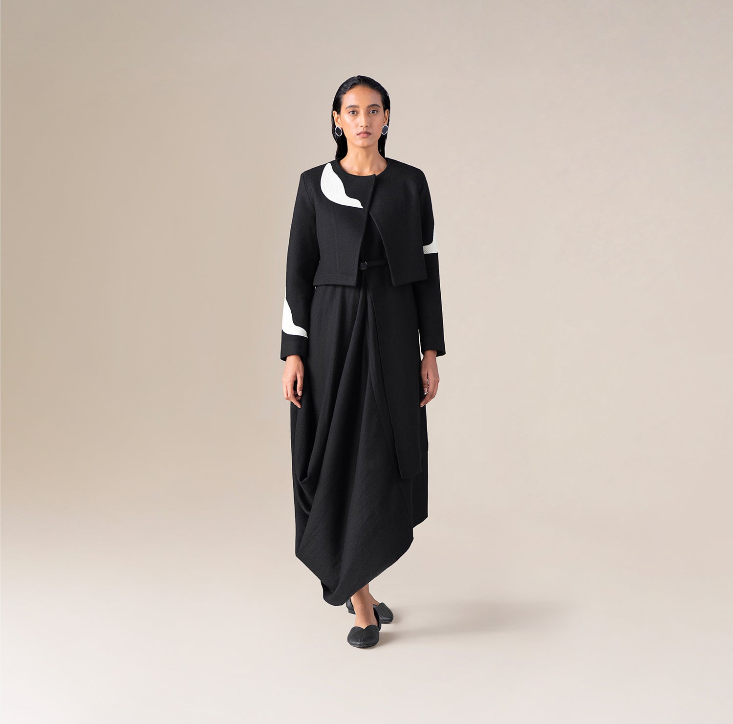  Wool Azmi Jacket – Black