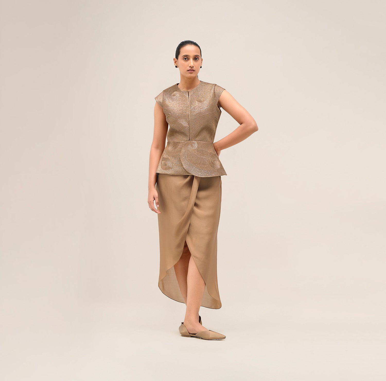  Metallic Noor Jacket Set – Metallics