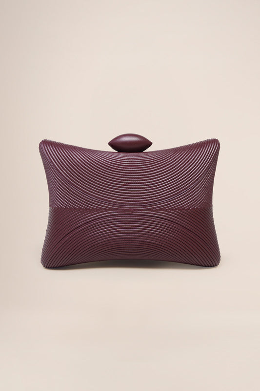  Faux Leather Reis Bag – Red