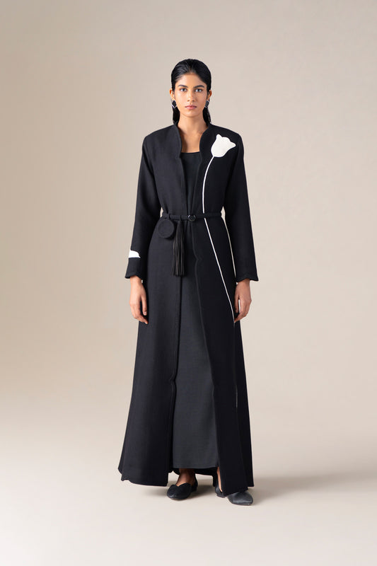 Faux Leather Beira Belt – Black