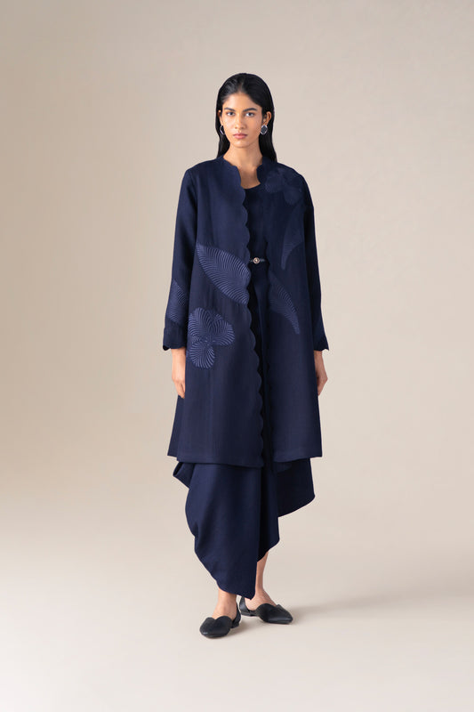 Wool Arzu Jacket – Blue