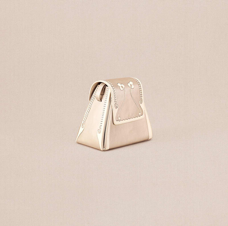 Marham Bucket Bag - Metallic Pearl